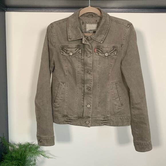 Levi's Jackets & Blazers - Levi’s Women’s Jacket Gray/ Brown Size M